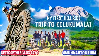 Day 0 - Kolukkumalai Trip Vlog  | Get Together & My First Hill Ride in My  BS6 Himalayan |