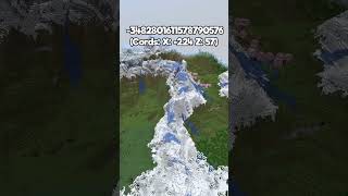 EPIC CHERRY GROVE MOUNTIAN SEED FOR MINECRAFT 1.20