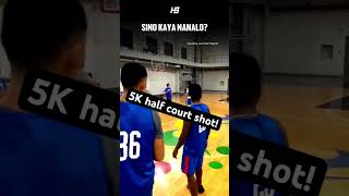 Halfcourt Shot Challenge ng Gilas! Sino kaya Nanalo?