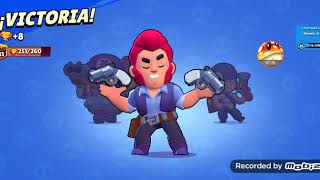 jugando Brawl stars con un final algo XD