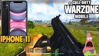 ✅️ASI VA WARZONE MOBILE EN UN IPHONE 11 CON LA ACTUAL UPDATE  3.8 GAMEPLAY GRAFICOS Y FPS AL MÁXIMO🔥