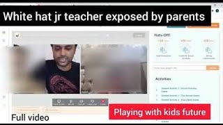 White Hat Jr EXPOSED!!!😂😂 Watch Teacher Behavior Before Investing 1,50,000 Rs tution Fees, Scam