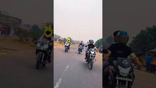 R15V3 Rider 😲 Bunny helmet #trendingshorts #viral #shorts #rider #r15 #bike #reels #bikerapu