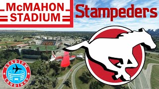 McMahon Stadium - Microsoft Flight Simulator STADIUM LANDING!