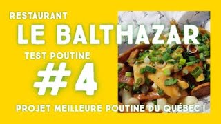 Poutine sauce à la bière noire. Le Resto Pub Le Balthazar! cartier dix/30