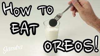 How to eat Oreos (The One and Only Way!)