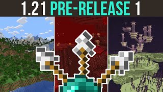 Minecraft 1.21 Pre Release 1 Auto Block Breaking, Boat Leashing & Portal Pearls!