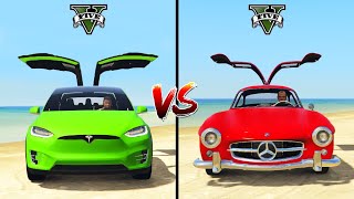 Tesla Model X vs Mercedes 300SL  - which is best?