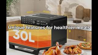 Discover the 32QT Extra Large Air Fryer Magic! 🌟🍕