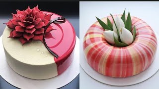 Satisfy Yourself with these MIRROR GLAZE Cake