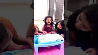 Gunnu Ki Didi Ke Sath Padhai #trending #cutebaby #youtubeshorts #cute #baby #kids #funny #viral