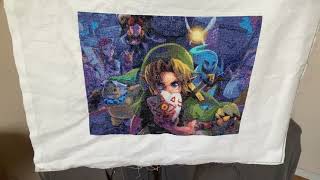 Cross Stitch: A Finish! Majora's Mask Clocktown