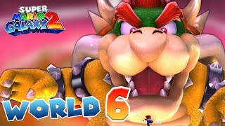 Super Mario Galaxy 2 | World 6 | Full Gameplay Walkthrough | No Commentary