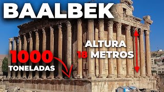 Los historiadores tienen PROHIBIDO ir allí. Técnicas de construcción de Baalbek NO PODEMOS repetir