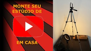 KIT DE YOUTUBE PARA INICIANTES - MONTE UM MINI ESTÚDIO EM CASA | REVIEW | TECHNONERD