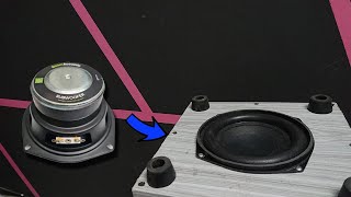 How to make subwoofer speakers from car audio