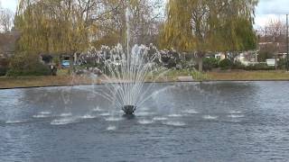 Three water fountains