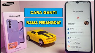 Cara Mengganti Nama Perangkat di Hp Samsung A15 | Ubah Nama Merk Hp di Samsung