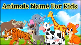 Animals Name For Kids I Learn Animals Name With Shadow l