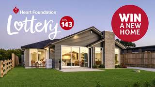 Heart Foundation Lottery No. 143 | Win a brand-new home in Glenbrook, Auckland