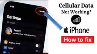 How To Fix Can't Connect To Cellular Data Issue On iPhone After iOS 17 Update   SOLVED!