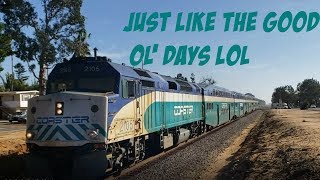 12/18/18 Railfanning Coaster, Amtrak; La Costa Ave, Leucadia Blvd, Encinitas