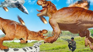 New Action Dinosaur Movies 2024 Full | Kong 2 Vs T-rex | Jurassic Park 4 | Dinosaur rexy | Ms.sandy