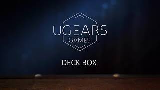 Ugears - Dispositivi per Giochi - Deck Box - Porta Mazzi di Carta