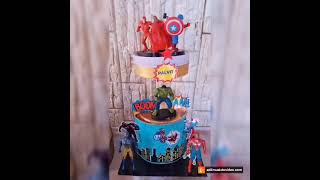 Avengers Theme | Birthday Cake | Birthday decoration | Avengers theme cake