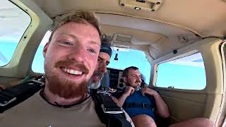 Richard First Skydive! Tandem Jump from 10000 feet at iJump Gran Canaria