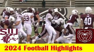 Southern Illinois vs Missouri State Football Game Highlights 11 2 2024