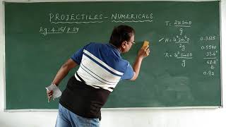 Projectiles - Numerical 3