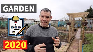 PLANS for 2020 With FULL garden TOUR