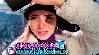 VIAJÉ SOLA A OTRO PAÍS ¿Fué difícil? ✈️🇺🇸 (Lo mejor de New York a 95 pisos de altura)