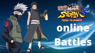 OBITO KAKASHI GAMEPLAY ONLINE [naruto shippuden ultimate ninja storm 4 road to boruto]