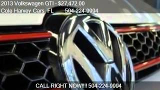 2013 Volkswagen GTI Autobahn for sale in Orlando, FL 32809 a