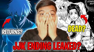 JJK Editor LEAKED GOJO'S COMEBACK? 🤯ㅣJJK Manga Ending LeakedㅣBBF LIVE