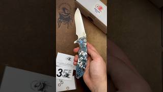 Rick Hinderer XM-18 3.5 Recurve “Special Edition Independence Day” Marble CF CPM-20CV Limited