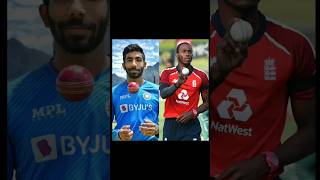 Bumrah🇮🇳 + jofra archer 🇬🇧#shorts #cricket#4k