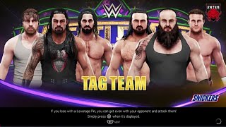 WWE 2K19 Shield vs Braun , Ziggler , Drew MCIntyre