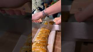 Very easy to prepare jamon pie🤤 | Пирог с хамоном и грибами