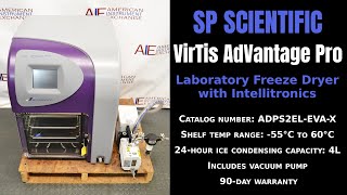 SP VirTis AdVantage Pro Laboratory Benchtop Freeze Dryer with Vacuum Pump (Item - 2233L F DRY)