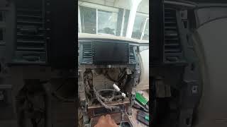 Nissan patrol install Android screen with camera #electronics #soldering