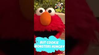 Elmo and cookie monster take nana gs cookies