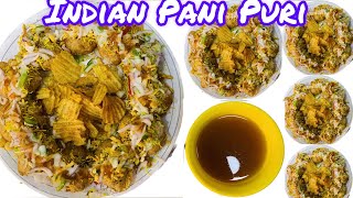 Indian Style pani puri | Delicious Gol Gappa | Hussainabad food street