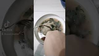 makan bakso mercon beranak isi ampela #baksopedas  #videoshorts