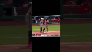 Ozzie Albies Hits Two Run Home run against Phillies At Citizens Bank Park.