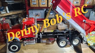 1/14 SCALE RC CONSTRUCTION EQUIPMENT Tamiya Bruder Mack Granite Dump Truck Conversion Video #3