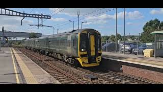 GWR 158762 passing Severn Tunnel Junction 30th August 2:54pm