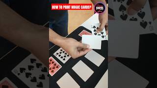 MAGICALLY PRINT BLANK CARDS - PRESTO PRINTO MAGIC TRICK #cardmagictrick #magictricksvideos